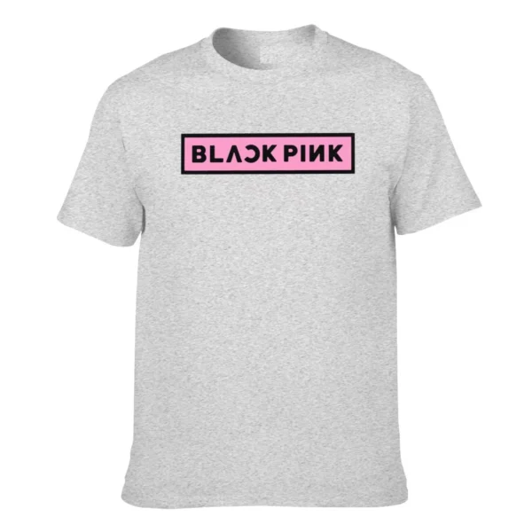 Black Pink Grey T Shirt